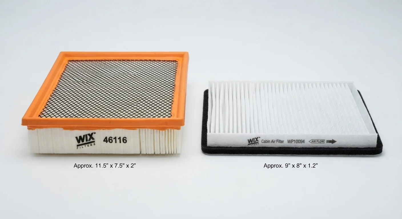 Cabin Air Filter vs. Engine Air Filter: Two Parts, Two Very Different Jobs