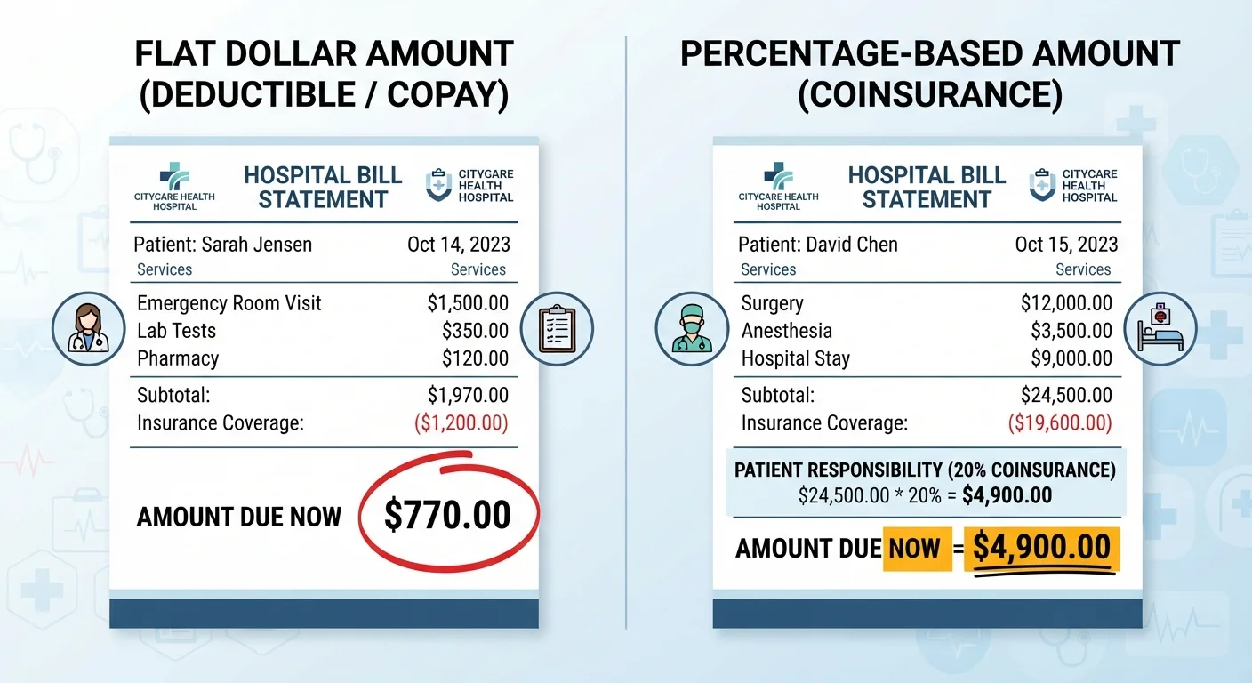Copay vs. Coinsurance: Two Ways Insurers Split the Bill With You