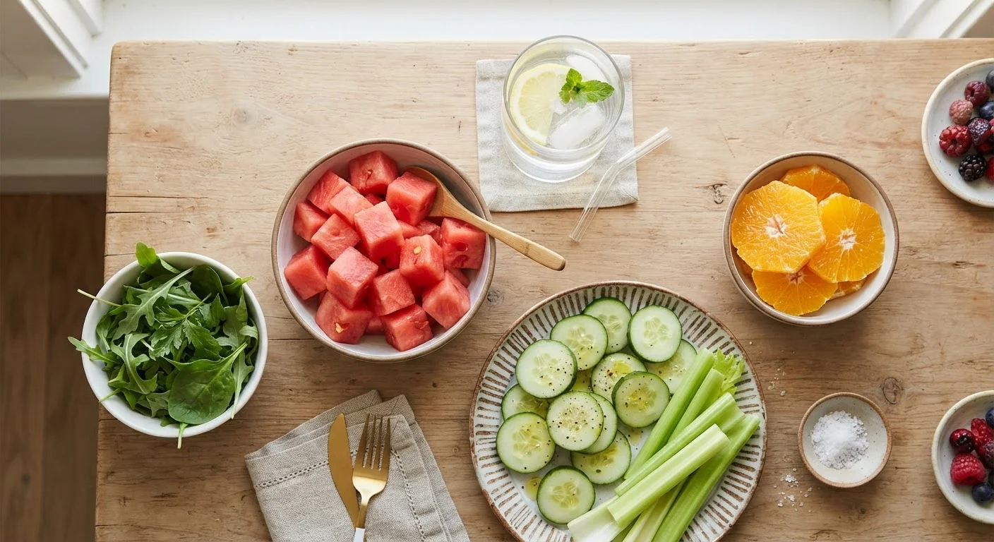 Hydration and Food: How What You Eat Affects Your Daily Fluid Balance