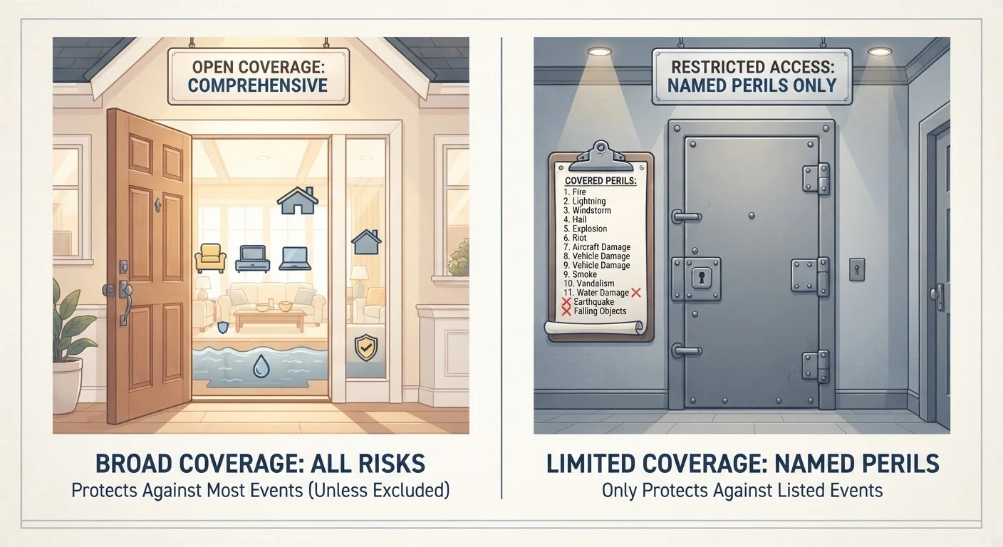Named Perils vs. Open Perils Policies: How the Difference Affects What Gets Paid