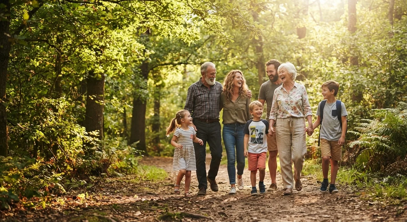 Outdoor Time as a Family Wellness Tool