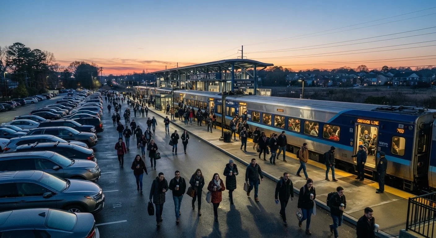 Park-and-Ride, Vanpool, and Commuter Rail: Underused Tools for Long-Distance Commuters