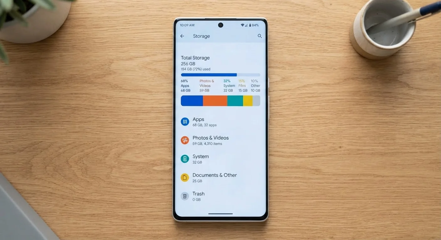 Phone Storage: How Much Space You Actually Need and What Quietly Eats It Up