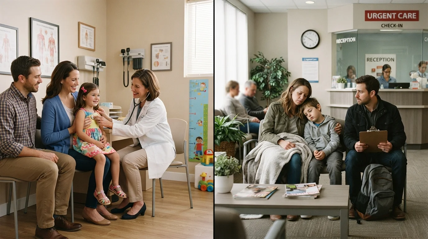 Reactive vs. Proactive Family Health: Two Very Different Approaches