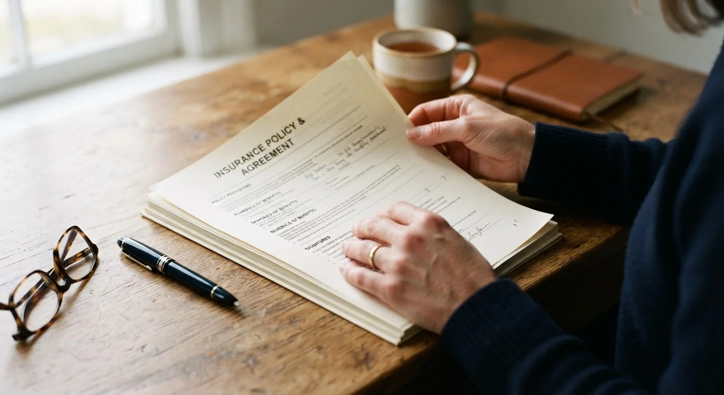 Reading an Insurance Policy Without Getting Lost in the Fine Print