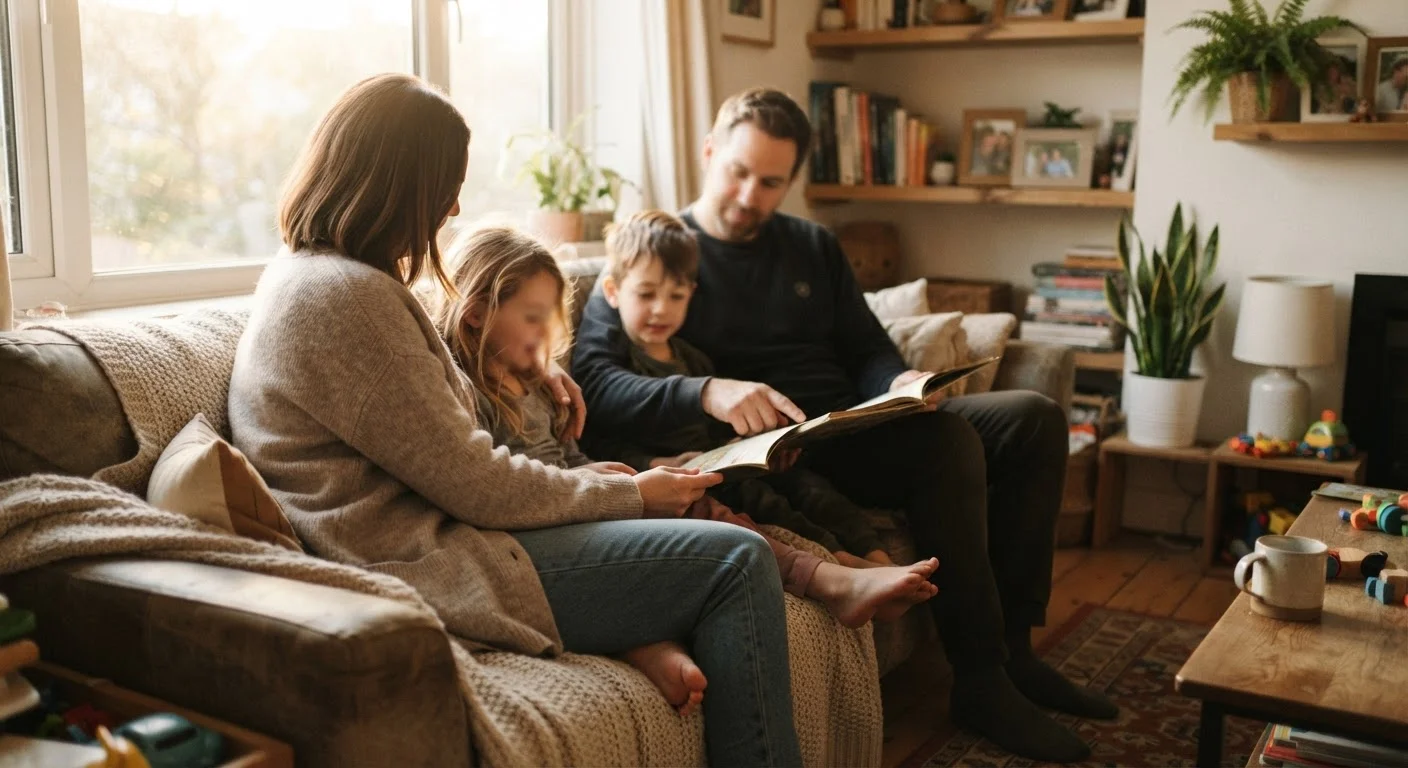 Stress in the Household: How It Spreads and What Dampens It