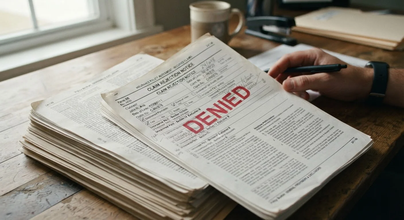 Why Insurers Deny Claims — and What the Fine Print Actually Says