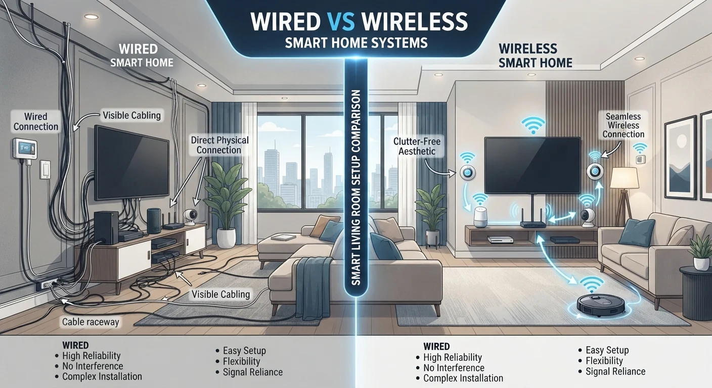 Wired vs. Wireless Smart Home Devices: Understanding the Trade-Offs